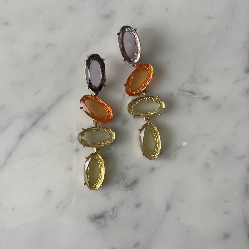 Free Press gemstone earrings - Picture 3 of 4